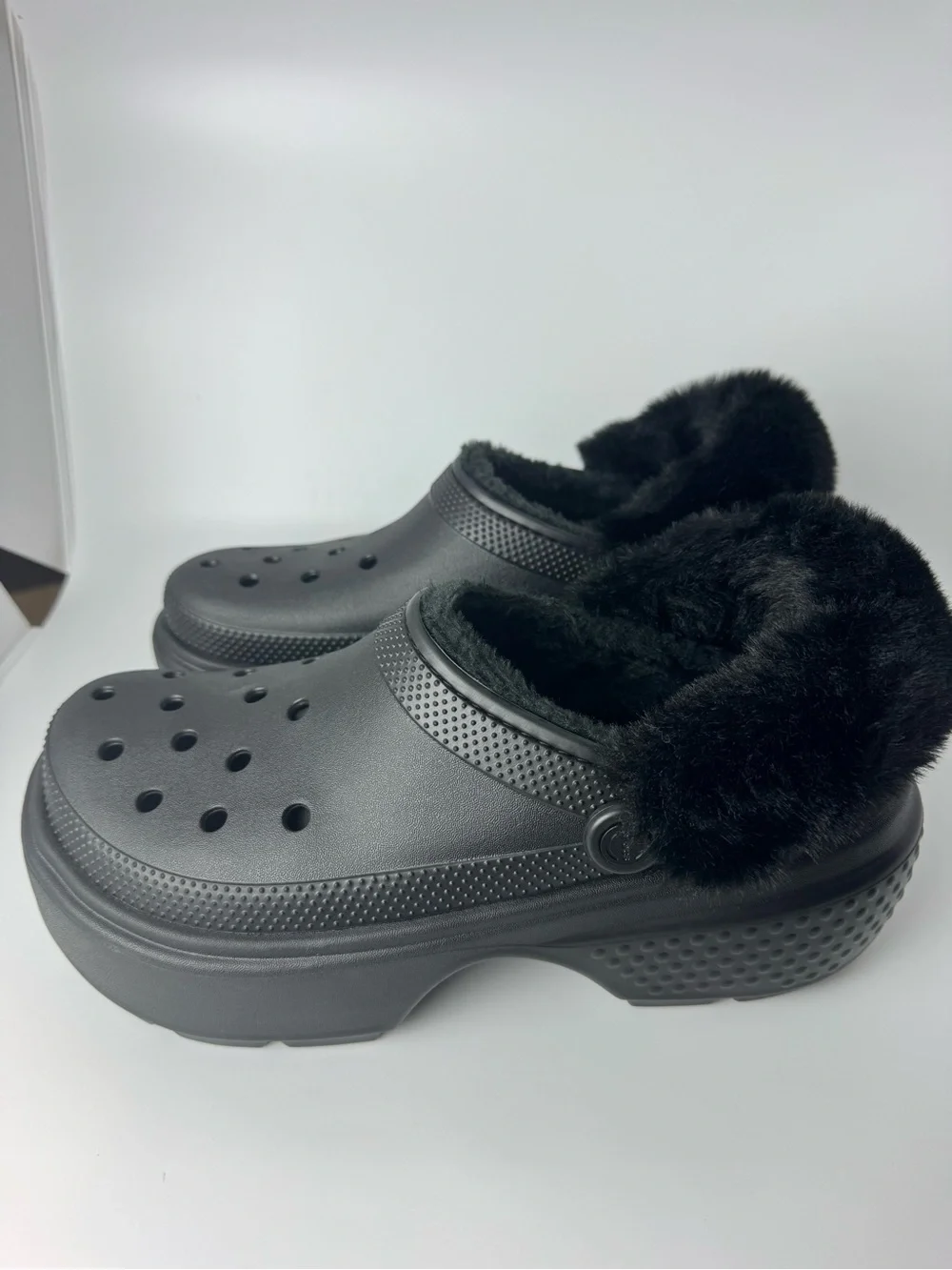 Crocs Stomp Lined Platform Clogs - Mens 12